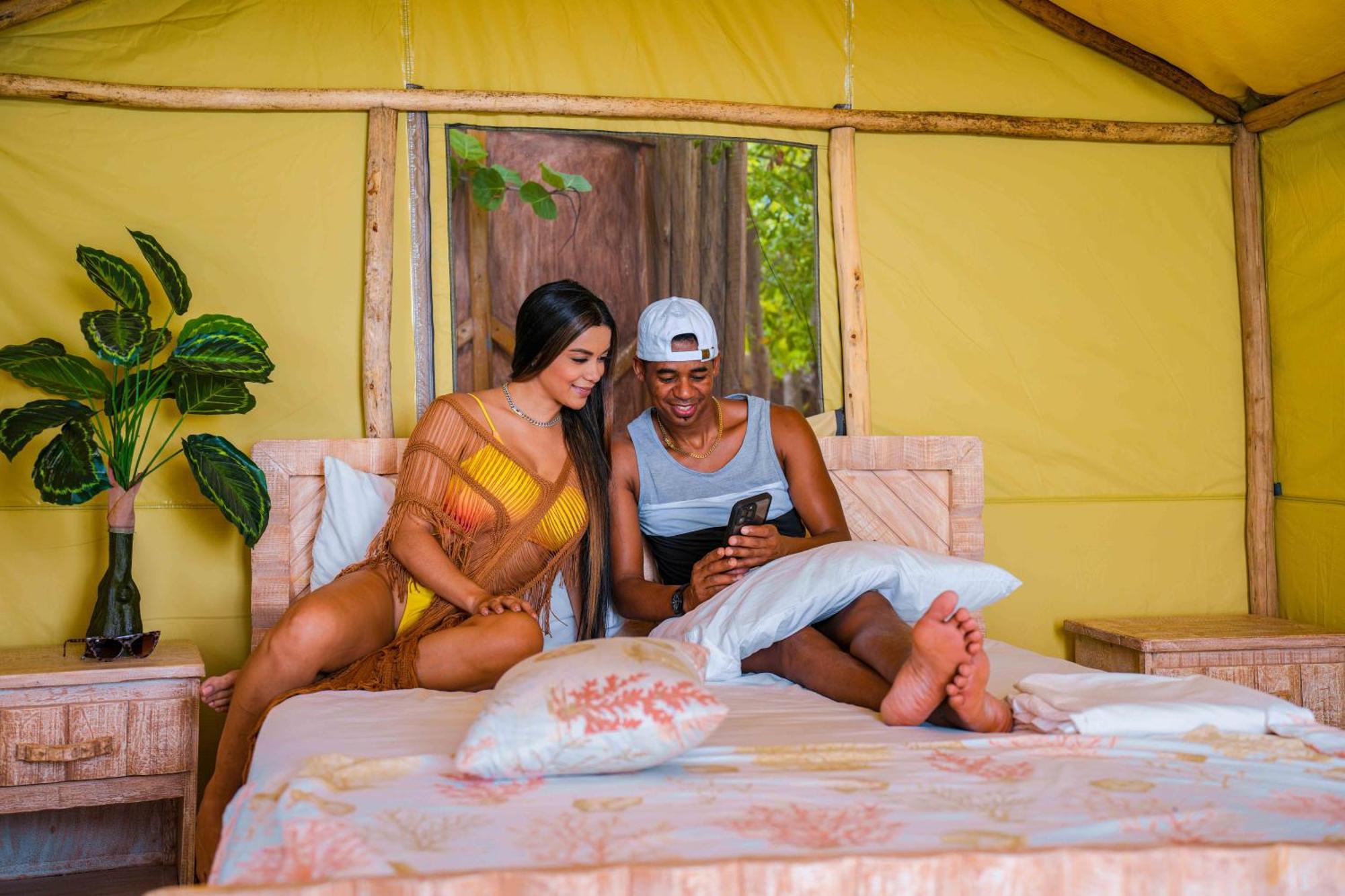 Glamping Ecolodge Cueva De Las Aguilas Pedernales Εξωτερικό φωτογραφία
